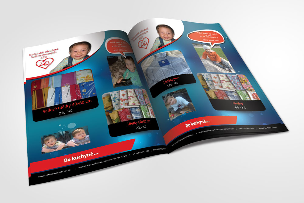 Katalog pro Občanské sdružení Svět nemocných dětí